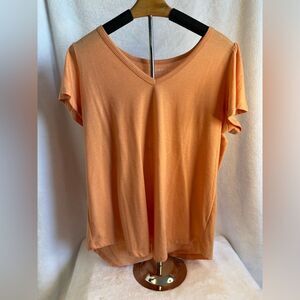 Torrid Classic Fit Flutter Sleeve Tee - Size 00